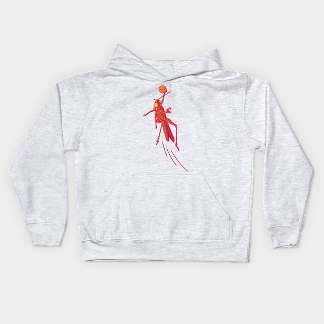 Grasshopper #2 Kids Hoodie by babygunz47